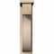 Ekena Millwork Del Monte Smooth Corbel w/Backplate, Douglas Fir, 5 1/2"W x 14"D x 22"H COR06X14X22DEL01SDF - alternate 4